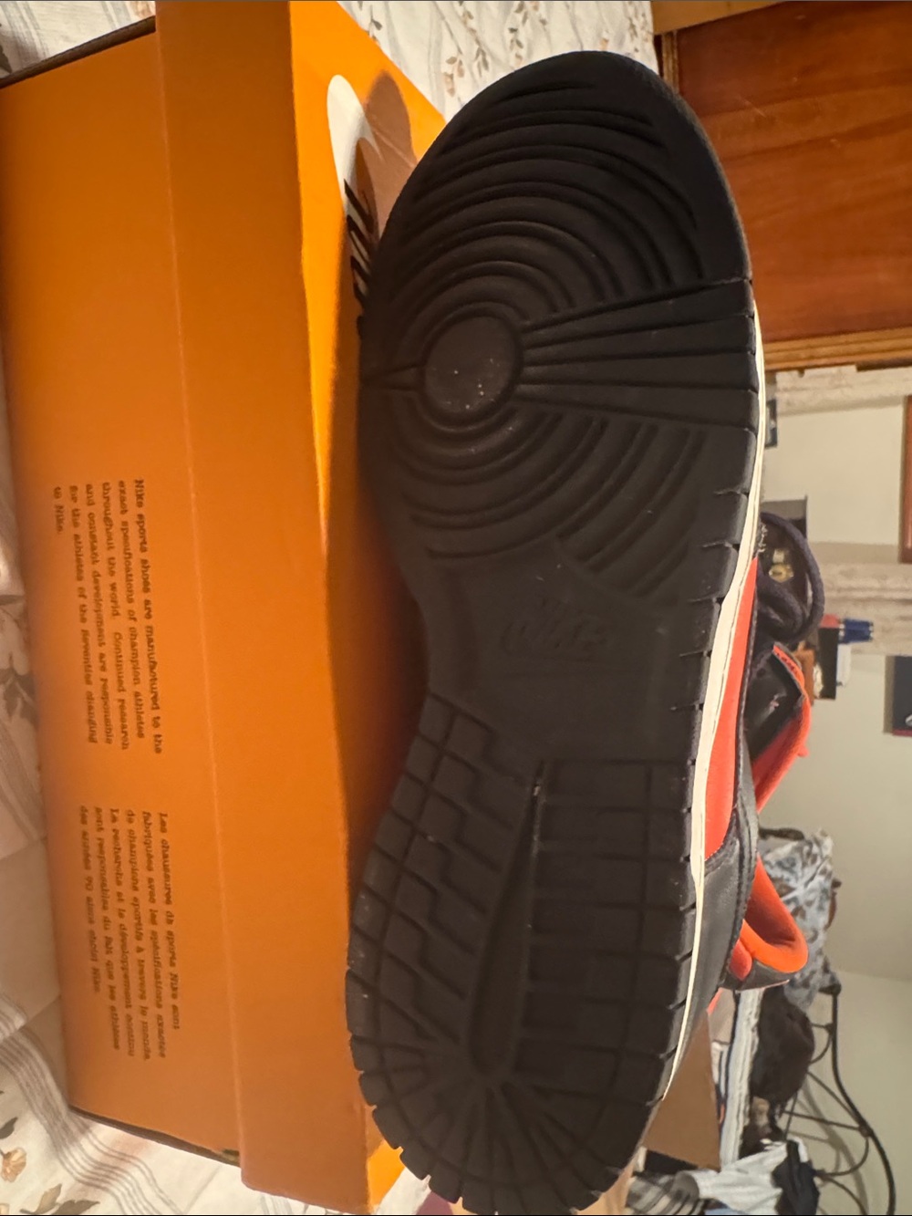 Nike dunk Virginia size 12 fair condition - Picture 6 of 7